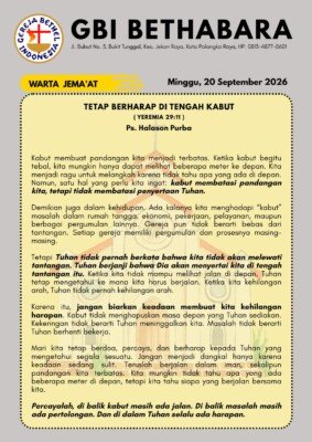 Tetap Berharap di Tengah Kabut