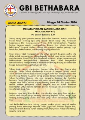 Menata Pikiran dan Menjaga Hati